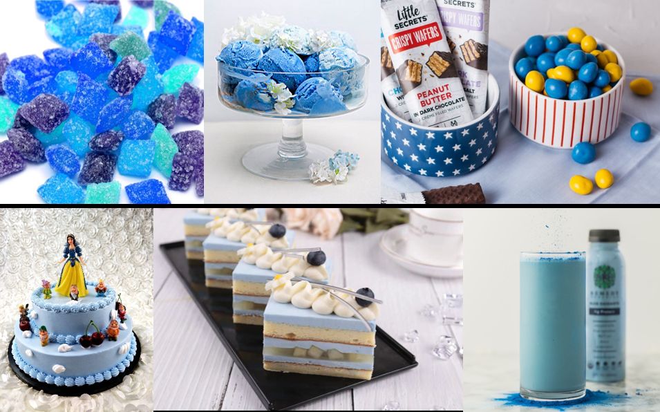 藻藍(lán)蛋白作為天然的藍(lán)色色素越來越多的運(yùn)用于各種食品