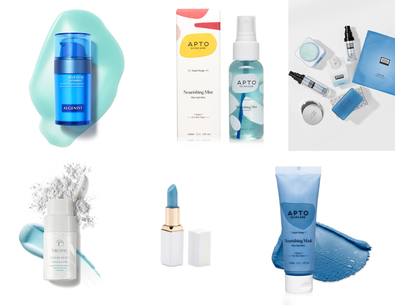 藻藍(lán)蛋白應(yīng)用于各類化妝品