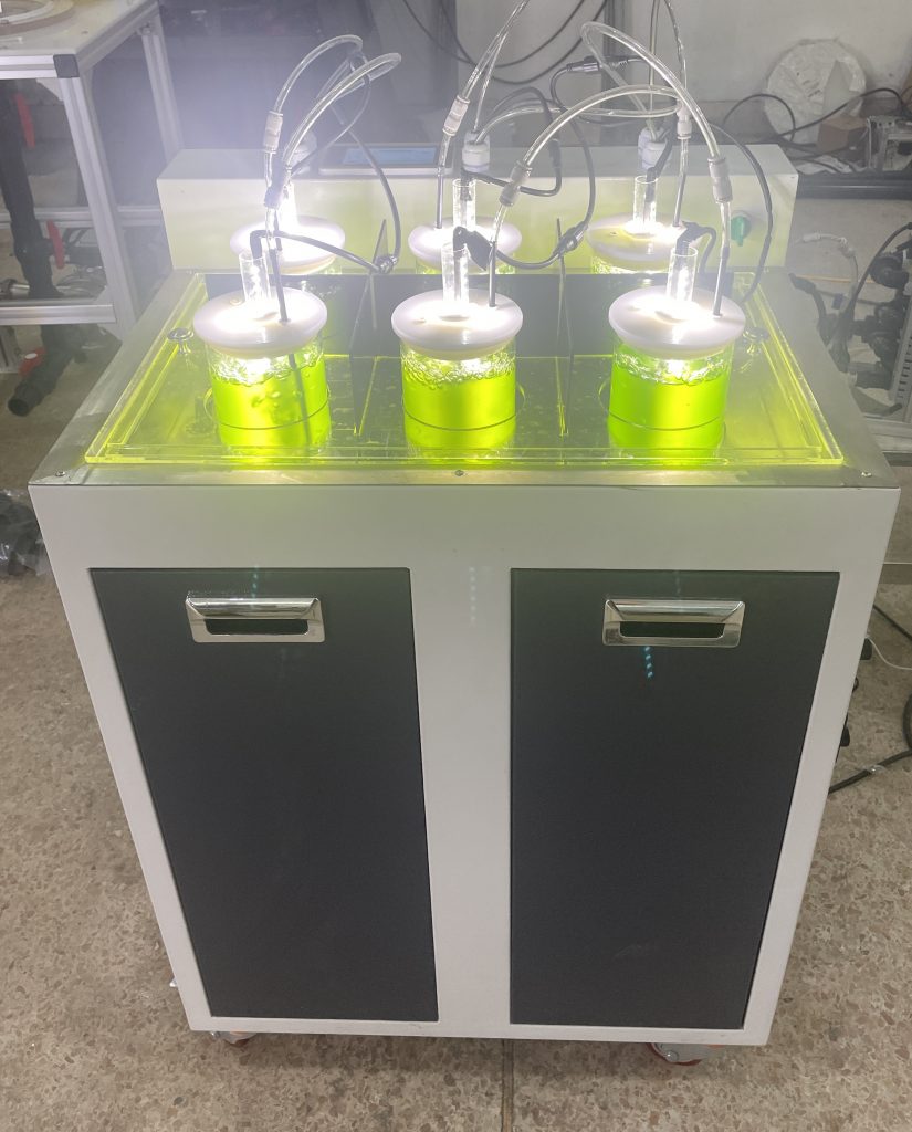 實(shí)驗(yàn)室養(yǎng)藻對(duì)比測(cè)試專用！光語(yǔ)生物光照6通道GY-236T-6L